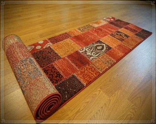 KALYAN handwoven wool rug runners 76 cm x 244 cm