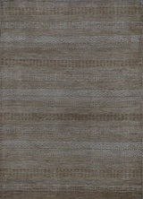 India Modern G Hand Knotted Wool 4x6