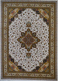 Persian Fine Kashan Art Silk Power Loom 8x11
