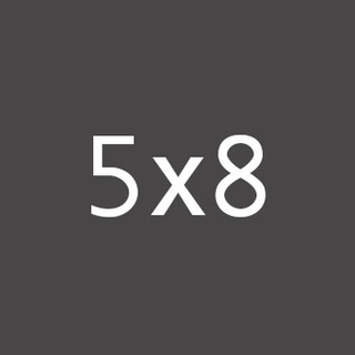 5x8