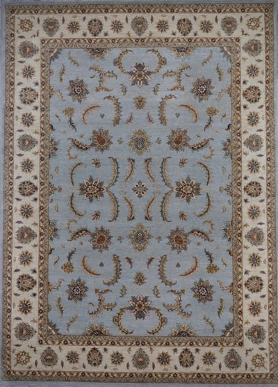 India Ziegler Hand Knotted Wool 11x16