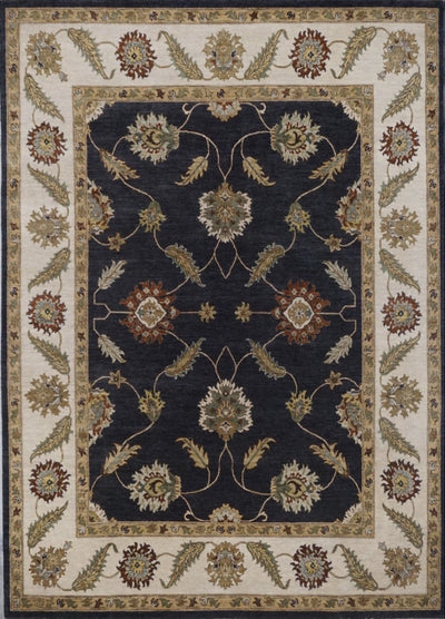 India Ziegler Hand Knotted Wool 10x14