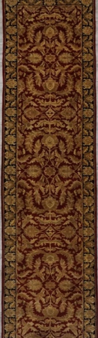 India Jaipur Hand Knotted Wool  3x12
