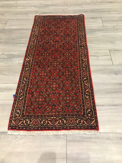 Persian Bidjar Hand Knotted Wool 2x5