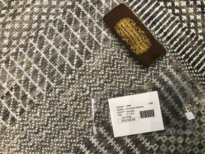 India Modern Grass Hand Knotted Wool 8x10