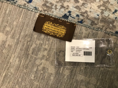 India Modern HDFR Hand Knotted Wool 8x10