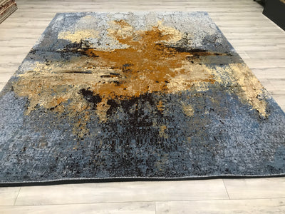 India Modern HDFR Hand Knotted Wool 8x10