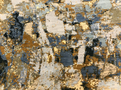 India Modern HDFR Hand Knotted Wool 8x10