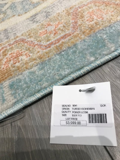 Turkish Oushak Power Loom 9x12