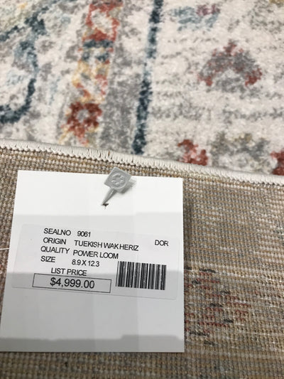 Turkish Heriz Power Loom 9x12