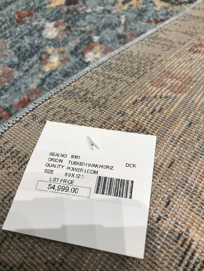 Turkish Heriz Power Loom 9x12