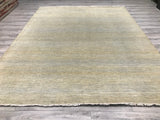 India Modern Grass Hand Knotted Wool 8x10