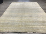 India Modern Grass Hand Knotted Wool 8x10