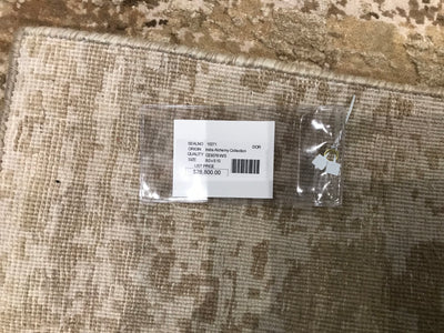 India Modern Texture Alchemy Hand Knotted Wool & Silk 8x10