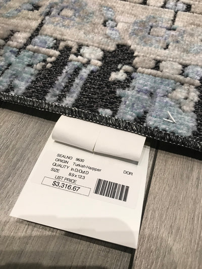 Turkish Harper Power Loom Indoor/Outdoor 9x12