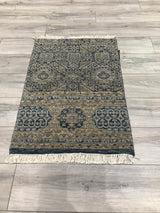 India Ziegler Hand Knotted Wool 2x4