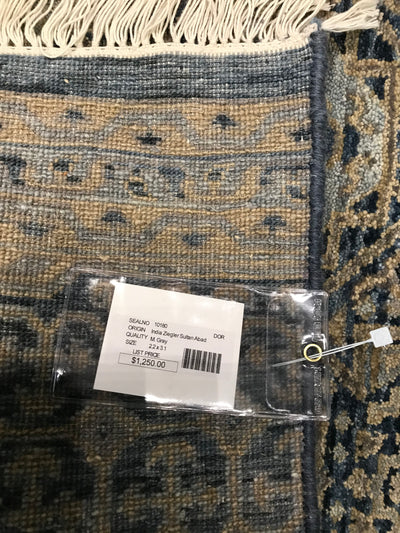 India Ziegler Hand Knotted Wool 2x4