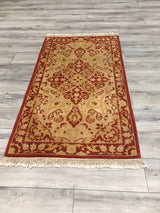 China Oushak Hand Knotted Wool 3x5