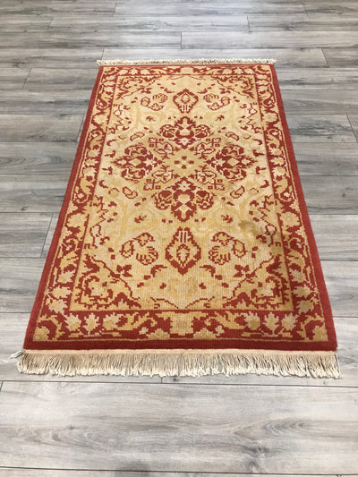 China Oushak Hand Knotted Wool 3x5