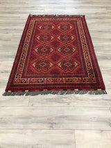 Pakistan Turkmen Hand Knotted Wool 3x5