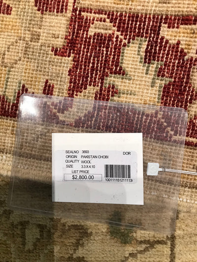 Pakistan Chobi Hand Knotted Wool 3x5
