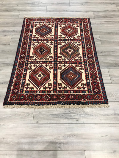 Persian Shiraz Hand Knotted Wool 3x5