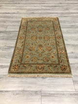 India Artisan Hand Knotted Wool 3x5