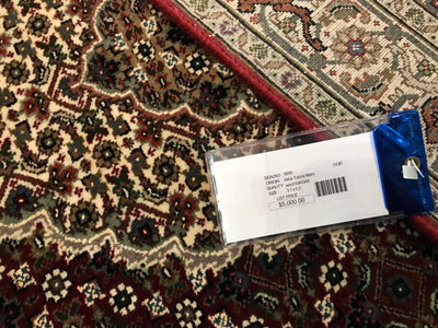 India Tabriz Mahi Hand Knotted Wool & Silk 3x5