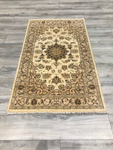 India Ziegler Hand Knotted Wool 3x5