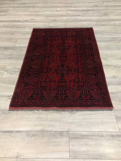 Pakistan Turkmen Hand Knotted Wool 3x5