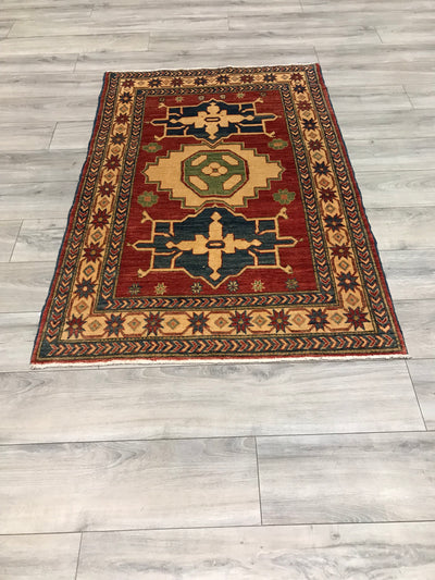 Pakistan Kazak Hand Knotted Wool 3x5
