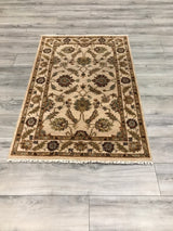 India Ziegler Hand Knotted Wool 3x5