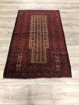 Persian (Iran) Baluchi Hand Knotted Wool 3x5
