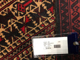 Persian (Iran) Baluchi Hand Knotted Wool 3x5