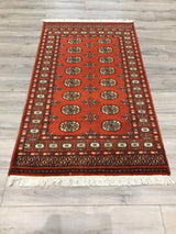 Pakistan Bokara Hand Knotted Wool 3x5