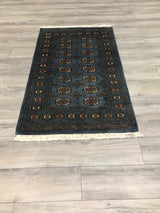 Pakistan Bokhara Hand Knotted Wool 3x5