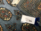 Pakistan Bokhara Hand Knotted Wool 3x5