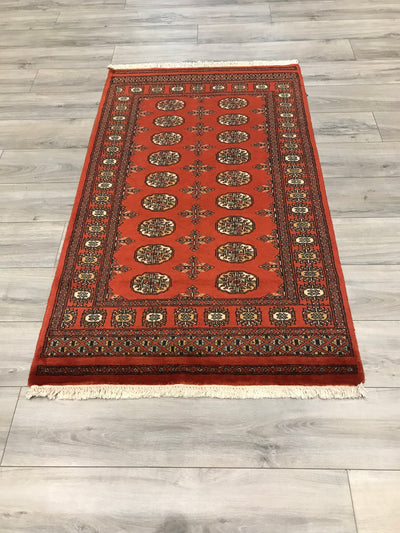 Pakistan Bokhara Hand Knotted Wool 3x5