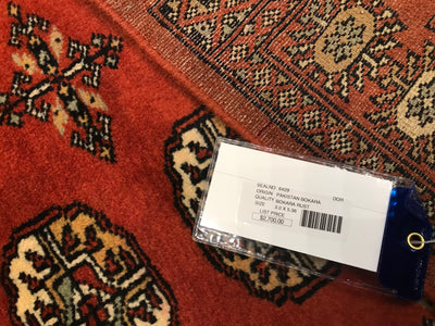 Pakistan Bokhara Hand Knotted Wool 3x5