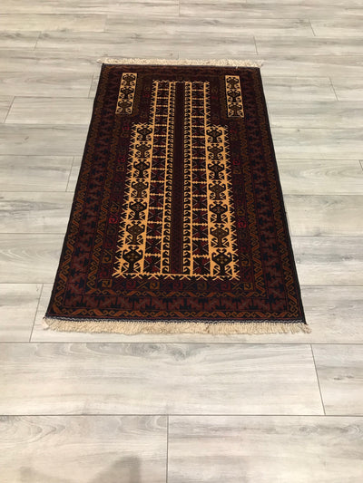 Persia (Iran) Baluchi Hand Knotted Wool 3x5