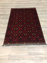 Afghanistan Kahlmohammadi Hand Knotted Wool 3x6