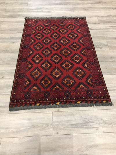 Afghanistan Kahlmohammadi Hand Knotted Wool 3x6