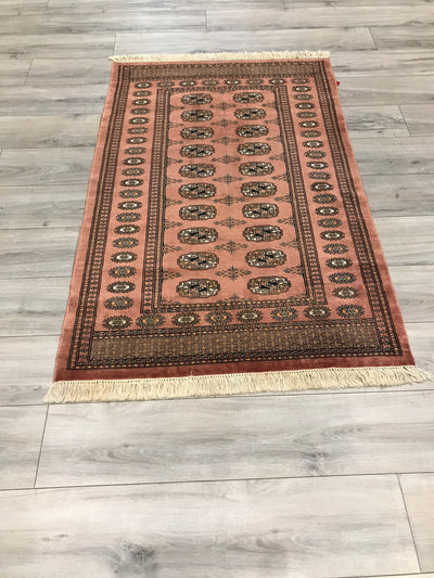 Pakistan Bokhara Hand Knotted Wool 3x5