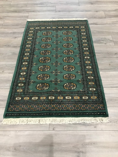 Pakistan Bokara Hand Knotted Wool 3x5