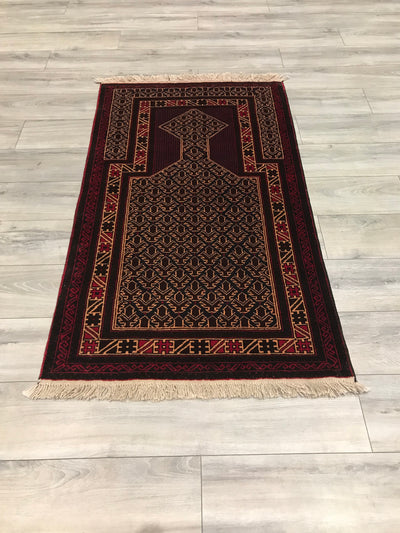 Persia Baluchi Hand Knotted Wool 3x5