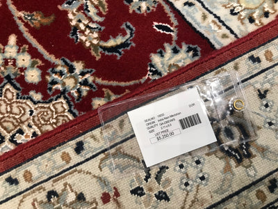 India Nain Hand Knotted Wool & Silk 3x5