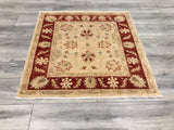 Pakistan Chobi Hand Knotted Wool 3x3