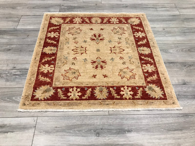 Pakistan Chobi Hand Knotted Wool 3x3
