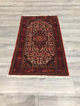 Persian Hamadan Hand Knotted Wool 3x5
