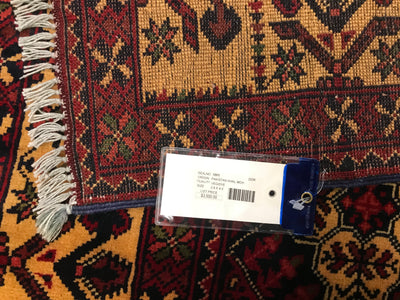 Pakistan Turkmen Hand Knotted Wool 3x4